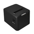 Thermal Receipt Printer 80mm Desktop Direct Thermal Printing USB+LAN Connection High Speed with Auto Cutter Large Paper Bin