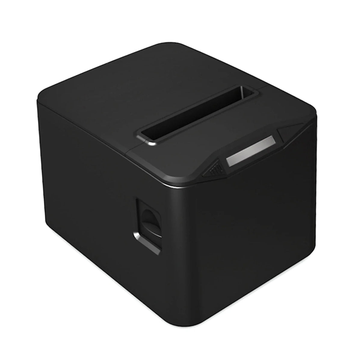 Thermal Receipt Printer 80mm Desktop Direct Thermal Printing USB+LAN Connection High Speed with Auto Cutter Large Paper Bin