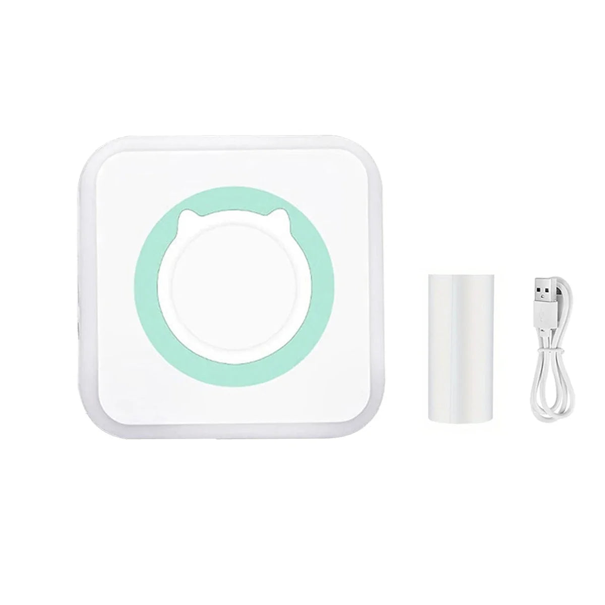 Mini Printer for IPhone and Android, Wireless Mini Photo Printer Label Printer, Portable BT Mini Thermal Printer Print Labels